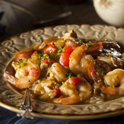 Gumbo is a nutritious and spicy soup common in the states located in the Gulf of Mexico, United States.