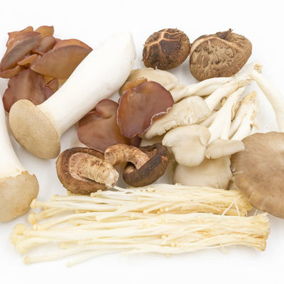 Mushrooms are the edible fruit parts of several species of macrofungi.