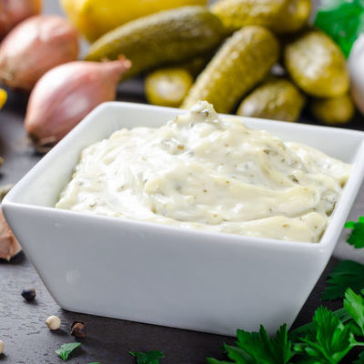 Aioli is a sauce made from garlic, salt, and olive oil.