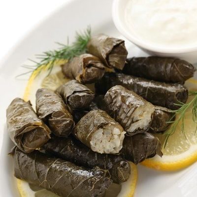 A traditionally Greek dish, dolmades refers to a number of different stuffed appetizer dishes.
