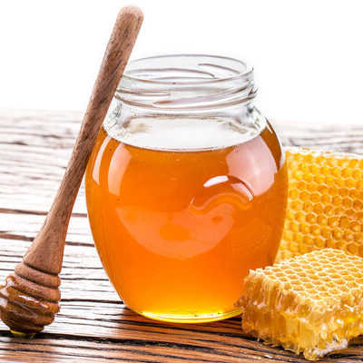 Honey is a sweet and viscous food obtained from bees.