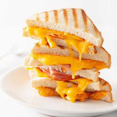 The grilled ham and cheese sandwich is a classic sandwich, which is simple to prepare.