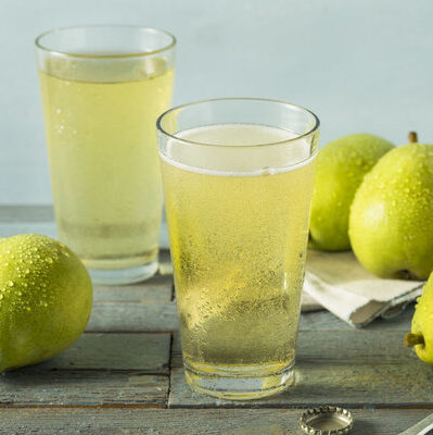 Perry is an alcoholic drink produced from the fermentation of pears.