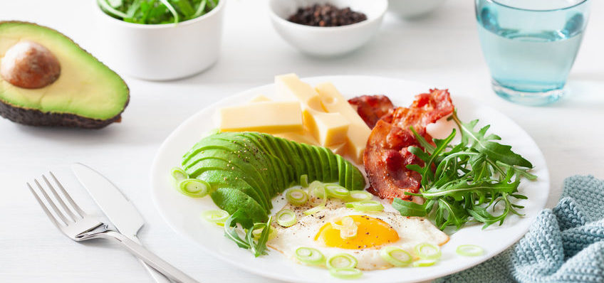A keto diet refers to a diet of minimal carbs and high amounts of fat.