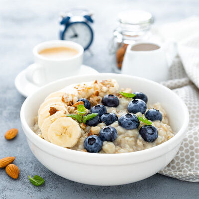 Oatmeal is a coarse flour meal obtained from milled (ground) or steel-cut hulled oat grains (groats).