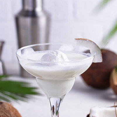 Coconut rum is rum flavored with coconut extract.
