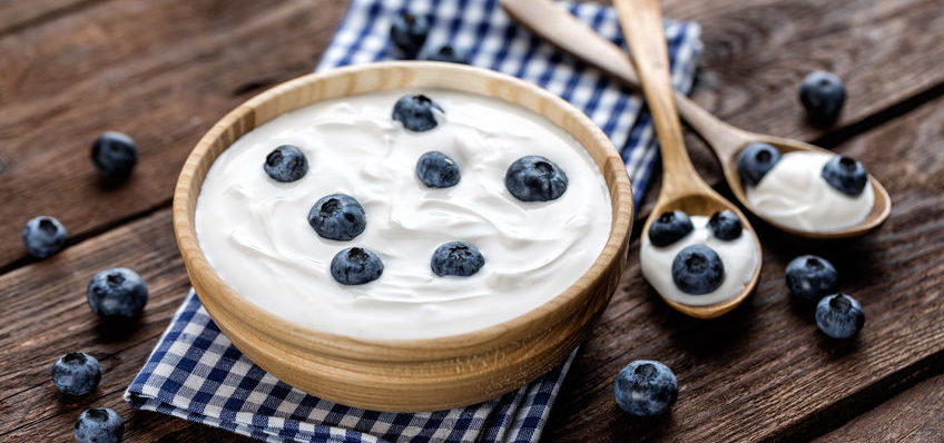 Yogurt is a fermented food product usually made from cow’s milk¹.
