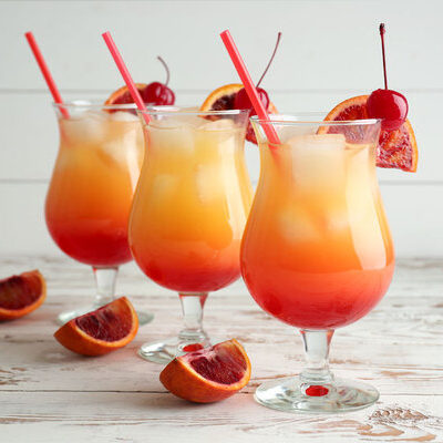 Tequila Sunrise is a cocktail made of tequila, orange juice, and grenadine.