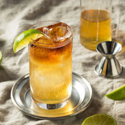 The Dark 'n' Stormy is a cocktail made with a base of dark rum.