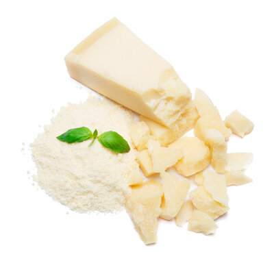 Parmesan cheese is a hard cheese produced only in Italy.