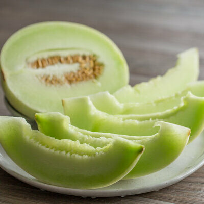 Honeydew is a type of melon that belongs to the Cucumis melo family, the same family as the cantaloupe.