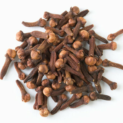 Clove is a spice belonging to the Myrtaceae family. It is usually consumed dried and whole, though in some countries, powdered cloves are also available.