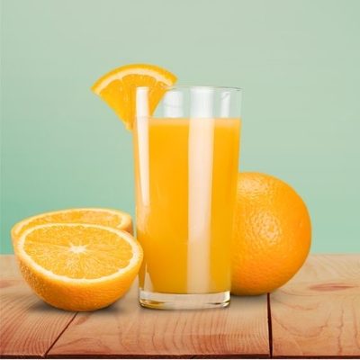 Orange juice is a liquid extracted from oranges