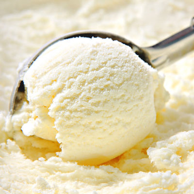 Ice cream is a frozen dessert made primarily of milk, cream, and sugar.