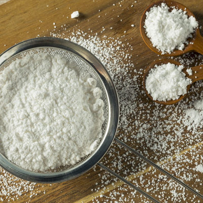 Icing sugar is also known as powdered sugar or confectioners' sugar.