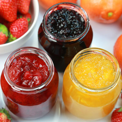 Jam is a mixture made of fresh, frozen, canned, or concentrated fruit and sugar that has been left to congeal.