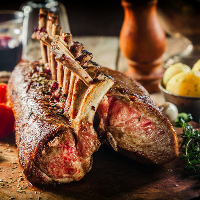 Lamb, alongside mutton and hogget, is the meat from the Ovis aries domestic sheep breed.