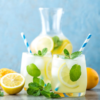 Lemonade is commonly known as a sweetened beverage made from lemon juice, water, and sugar.