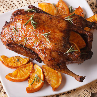 Duck refers to the meat of the duck bird, which is found in both fresh and saltwater.