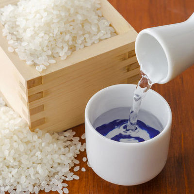 Sake is a popular Japanese alcoholic beverage made by fermenting rice.