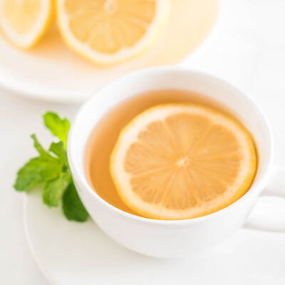 Lemon tea is a mixture of lemon juice with black or green tea.