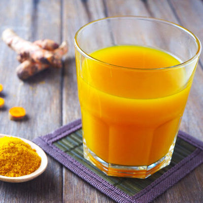 Turmeric juice is the liquid extract of the turmeric root.