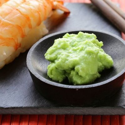 Wasabi is a plant belonging to the mustard and horseradish family