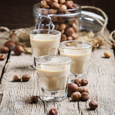 Hazelnut liqueur is a type of liqueur made from the infusion of hazelnuts and caramel.