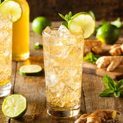 Ginger beer is a drink made of ginger, water, and sugar that have been fermented together with yeast.