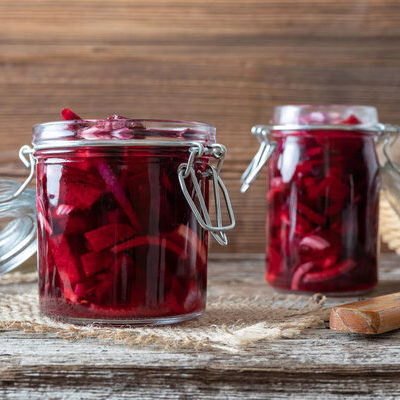 Kvass is a fermented grain beverage made from rye bread, also known as black bread.