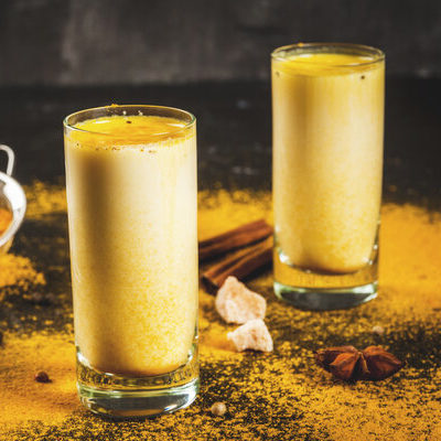 Turmeric masala milk is a milk recipe that is made with two main ingredients, turmeric and milk.
