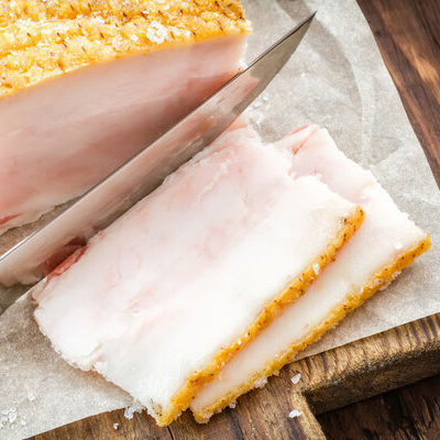 Lard is the fat obtained from a pig’s fat tissue, usually taken from the back and kidneys. It is separated from the pig by steaming, boiling, or using dry heat in a process called rendering, which separates the fat tissue from the skin and other waste and makes it into an edible product.