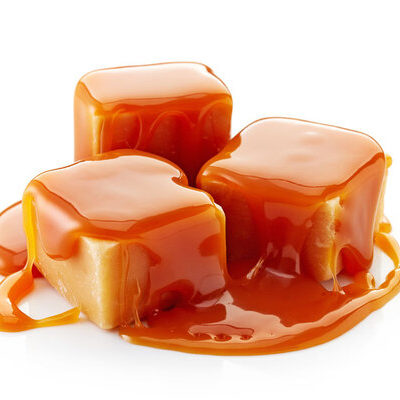 Caramel is a type of confectionary made from sugar.