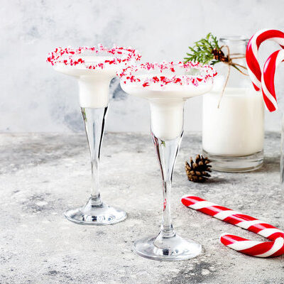 Peppermint Schnapps is a liqueur made from grain alcohol, peppermint, and sugar.
