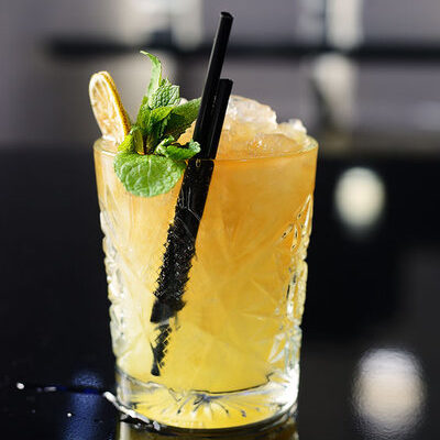 Irish Lemonade is an alcoholic beverage made from lemon juice, simple syrup, Irish whiskey, and ginger beer.