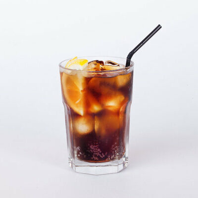 Batanga is a cocktail made with tequila, cola, and lime juice.