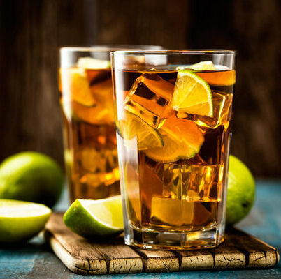 Long Island iced tea is a cocktail made with vodka, tequila, light rum, triple sec, gin, and cola.