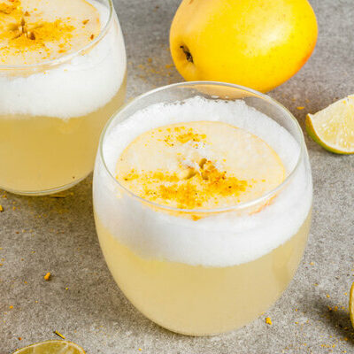 Pisco Sour is a cocktail of Peruvian or Chilean origin.