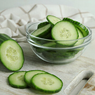 Cucumber is a member of the Cucurbitaceae family.