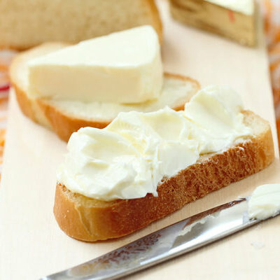 Cream cheese is a dairy product made from cow’s milk and cream, usually in the ratio of 1:2.
