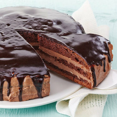 Chocolate ganache is a confection made from chocolate and warm cream in an equal parts ratio.