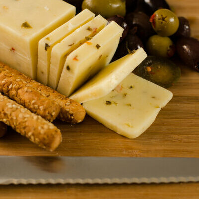 Pepper Jack is a type of cheese from the USA. This type of cheese is made from cow’s milk.