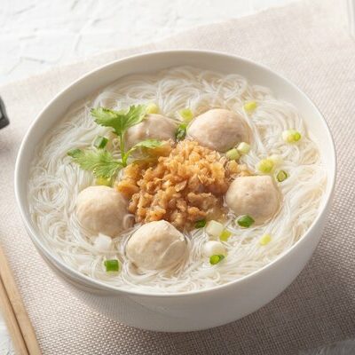 Rice vermicelli is a type of noodle made from rice. It is thin and can be elongated or broken up into small pieces.